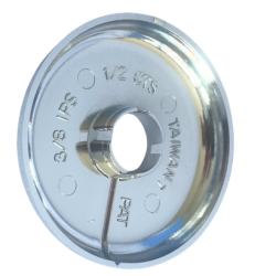 FGP0002 1/2" CTS Split Wall Plate, 2-1/2" OD